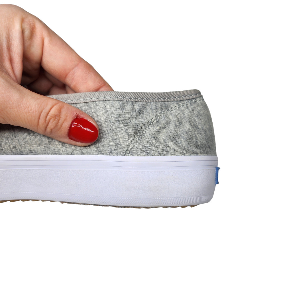 New York Mets Shoes Womens 9.5 Gray Blue Orange Keds Slip Ons MLB Baseball Comfy - Picture 9 of 12